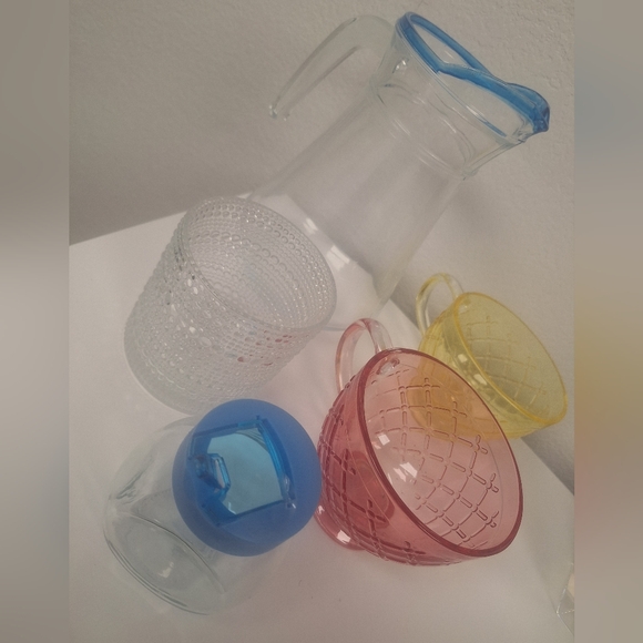 Glassware set - Miscellaneous 5pc - New - Picture 2 of 3